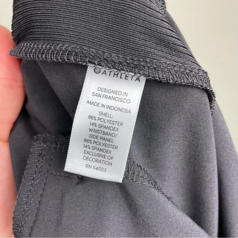 ATHLETA Women's 12 Brooklyn Ankle Pants Green Athleisure Activewear Casual Gym - Picture 10 of 13